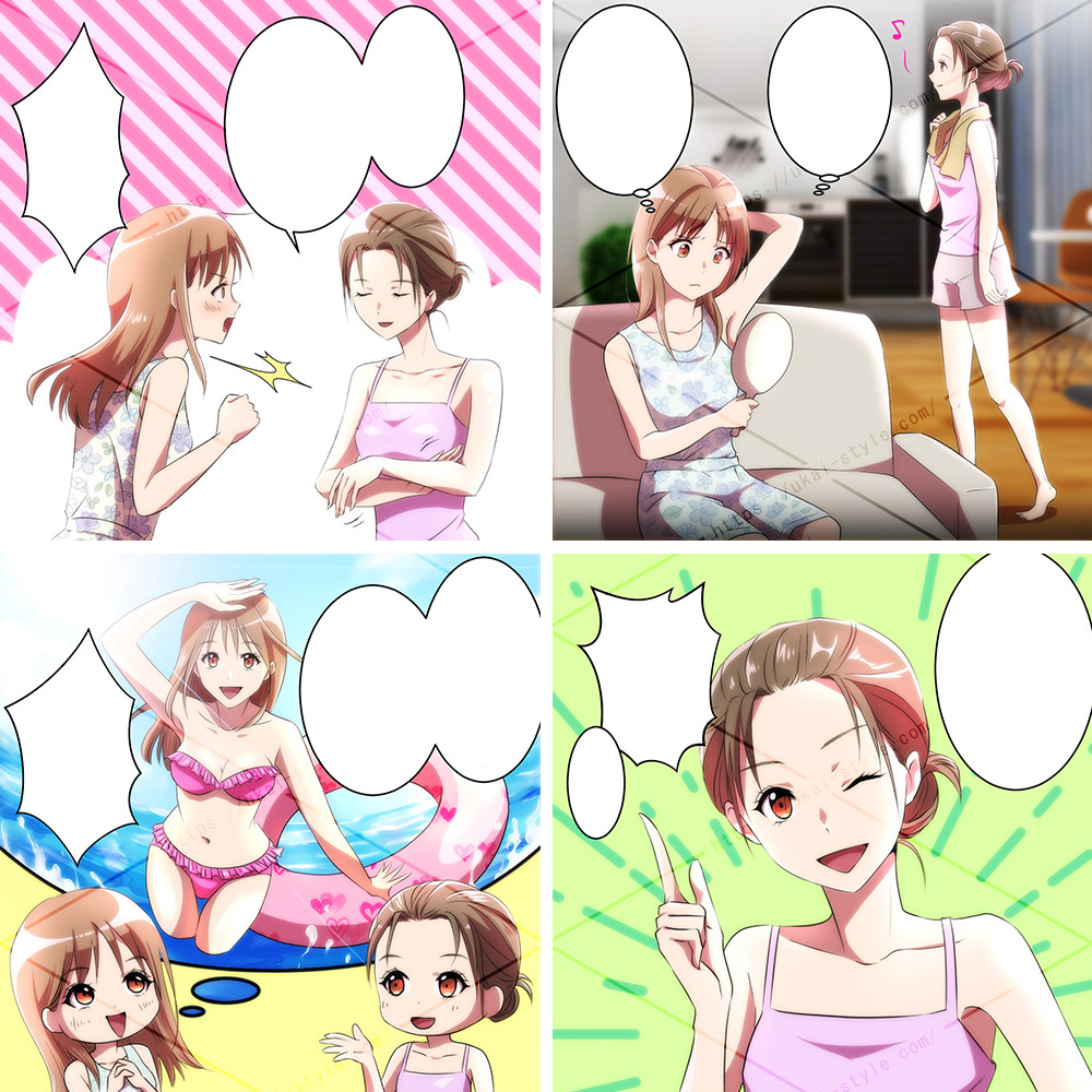 女性向け広告漫画