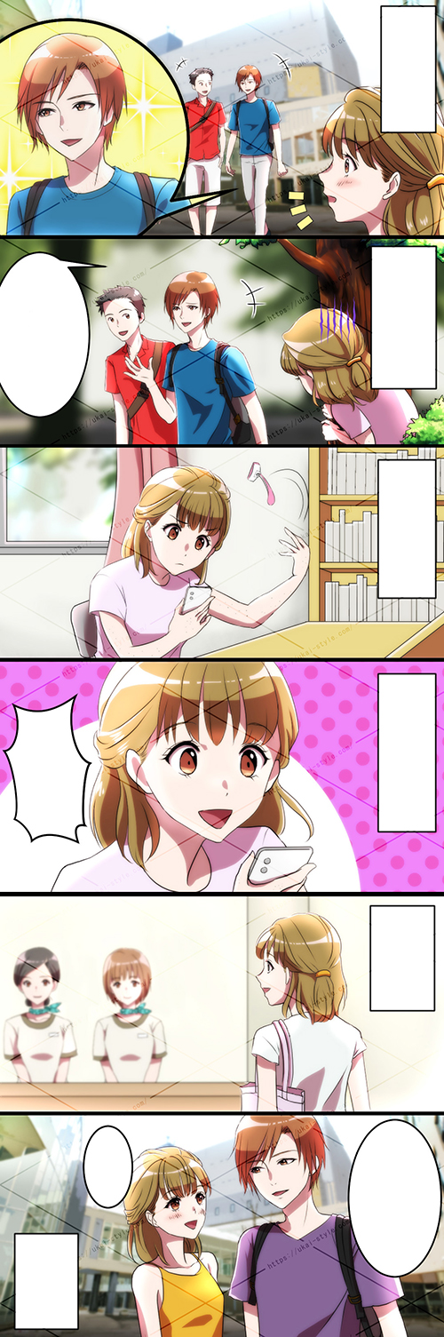 女性向け広告漫画