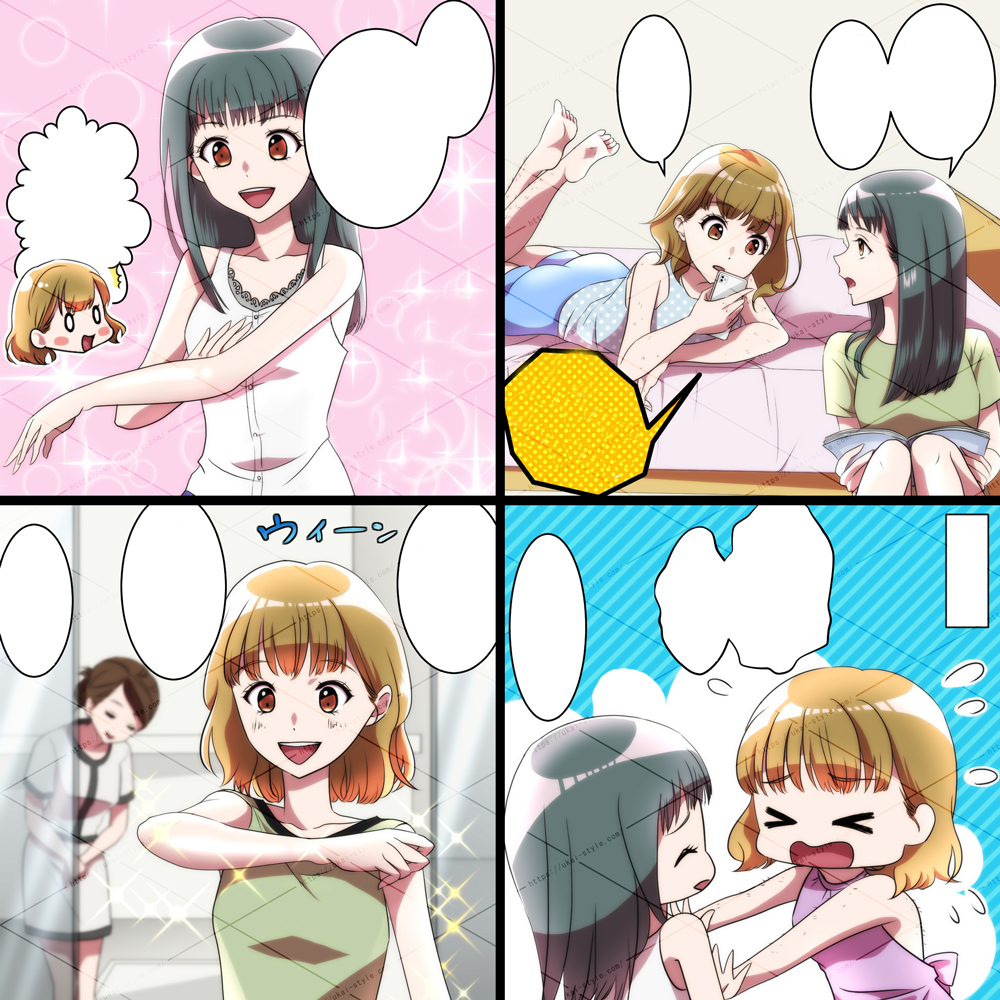 女性向け広告漫画