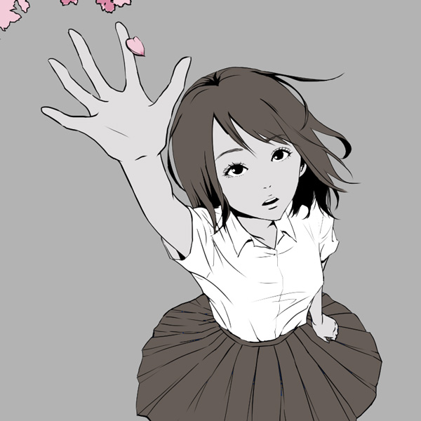 うかいイラストレーション＆デザイン　女子高生イラスト